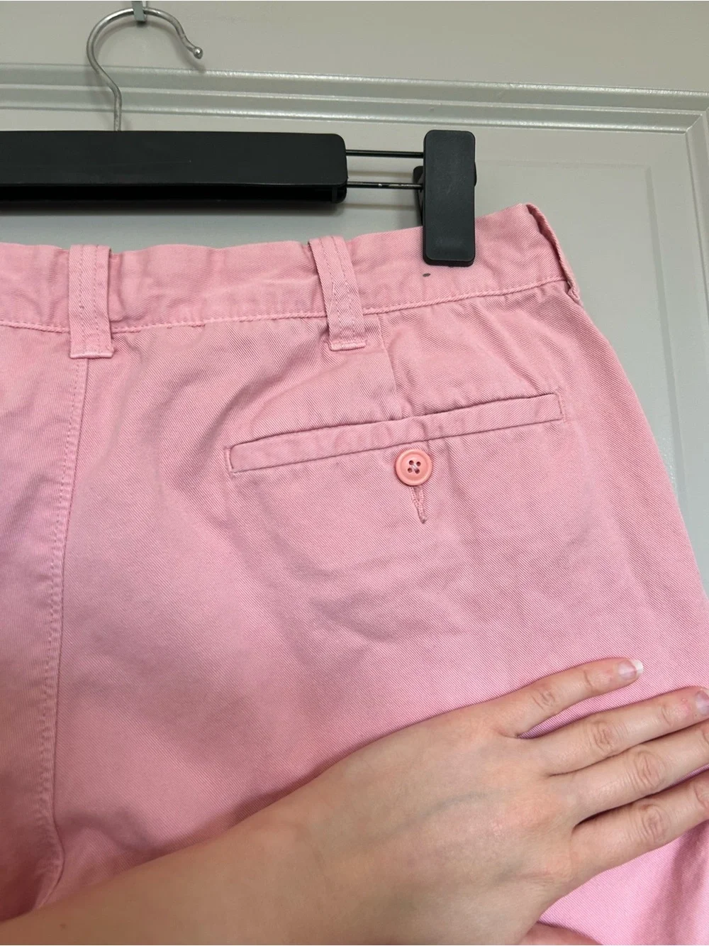 Men's Classic J. Crew Stanton Pink Chino Shorts